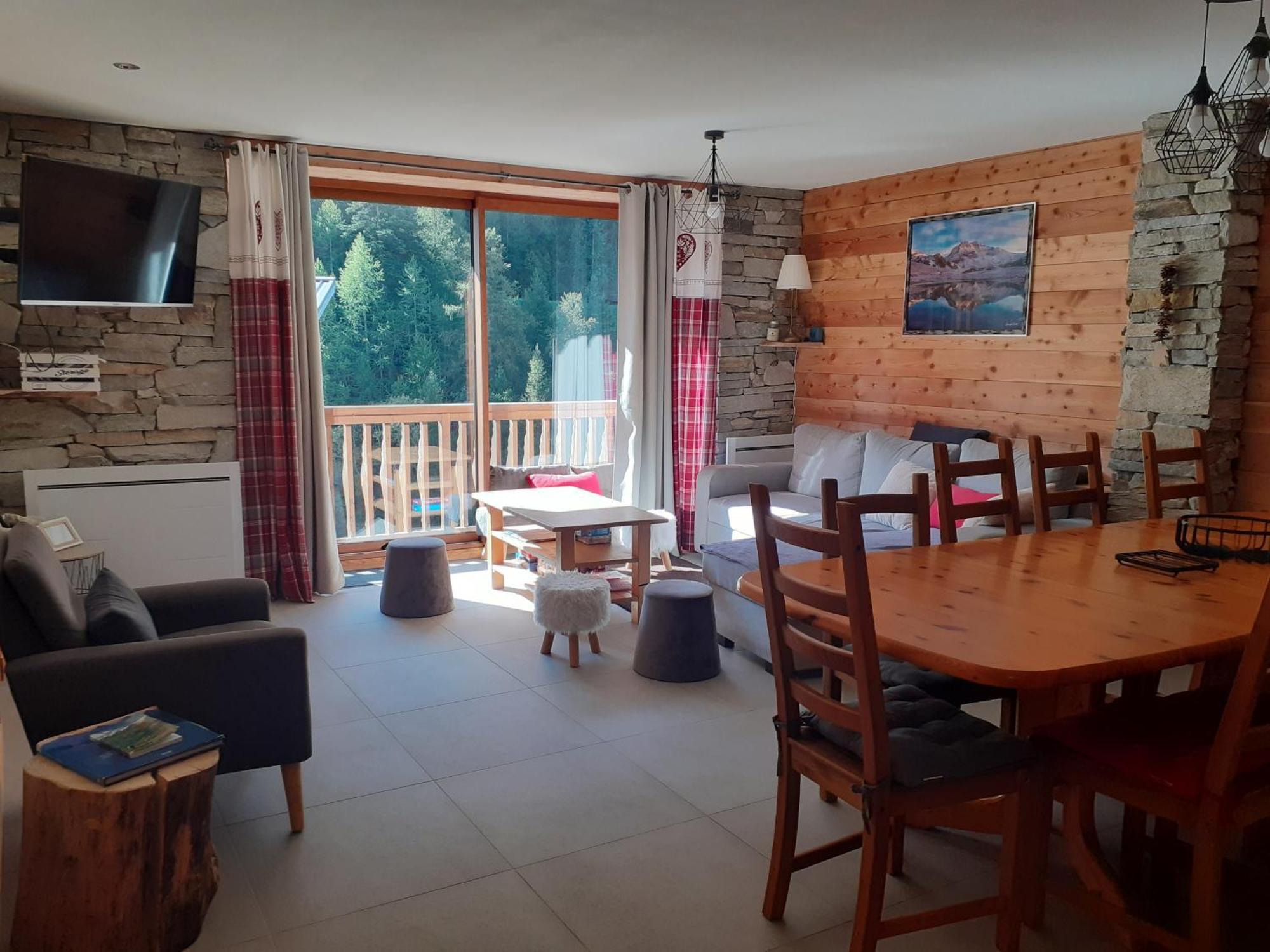 Appartement Chaleureux Avec Wifi De 10 Personnes A Val-Cenis Lanslebourg-Mont-Cenis Eksteriør bilde